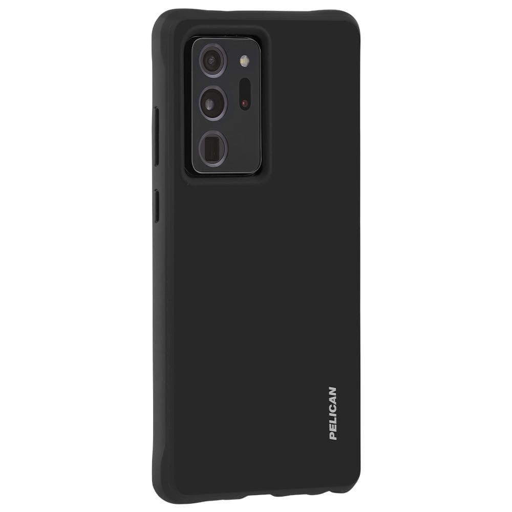 Black minimalist case for Galaxy Note20 Ultra 5G. color::Black