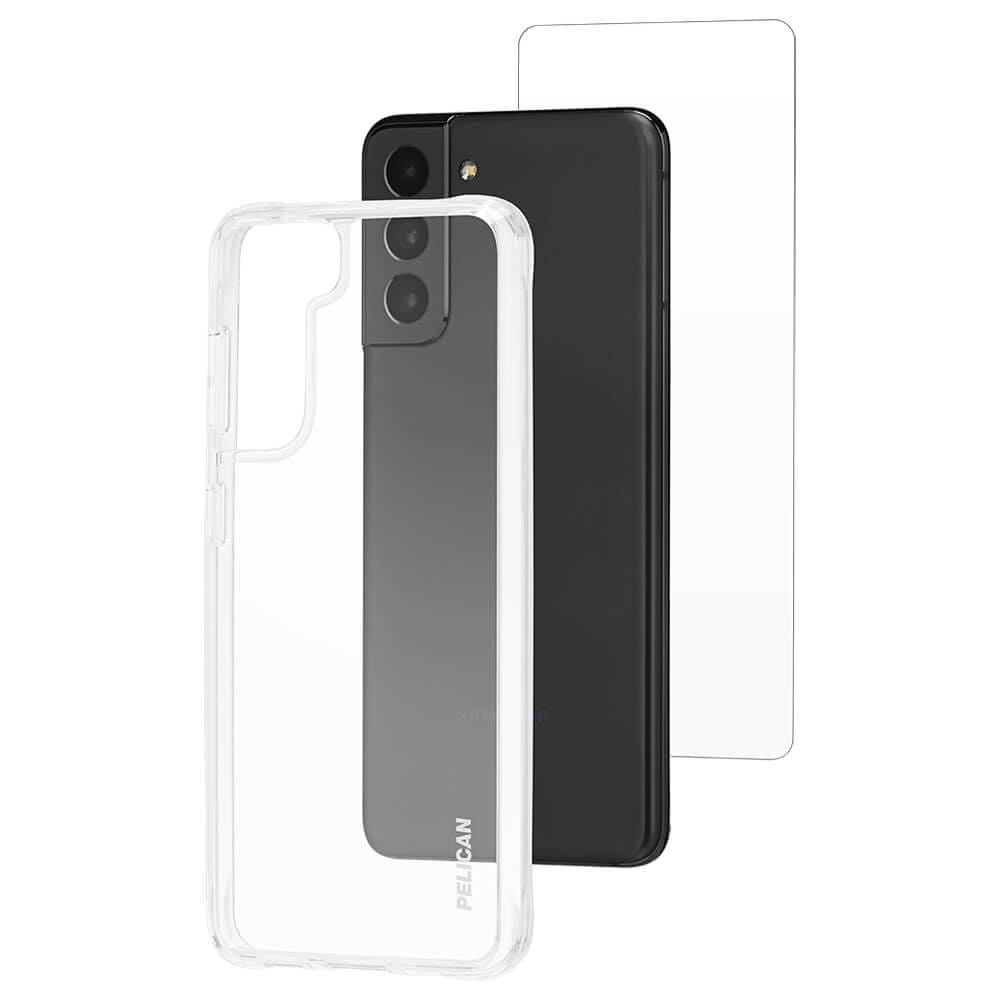 Case and screen protector included. color::Clear