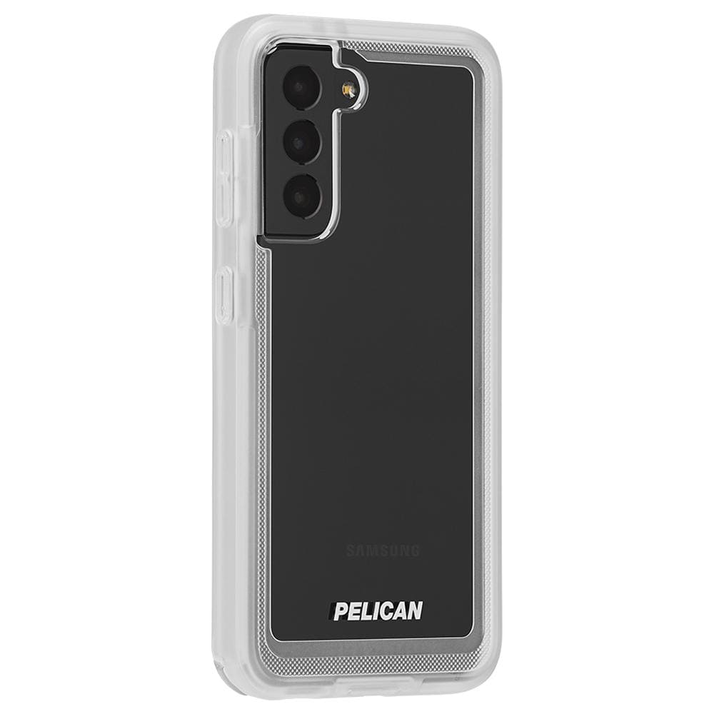 Clear, protective Pelican Voyager for Galaxy S21 5G. color::Clear