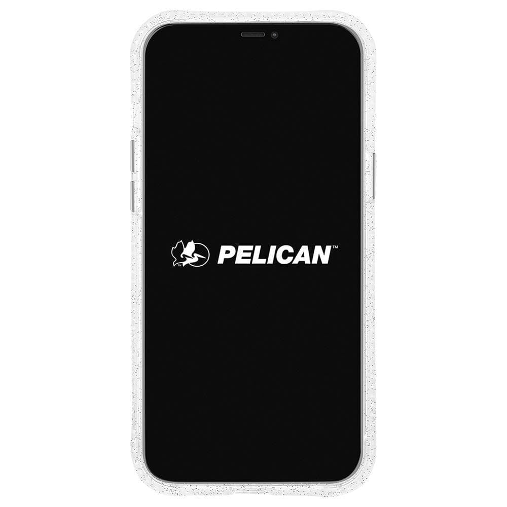 Front of case shown on phone. color::Pelican Sparkle