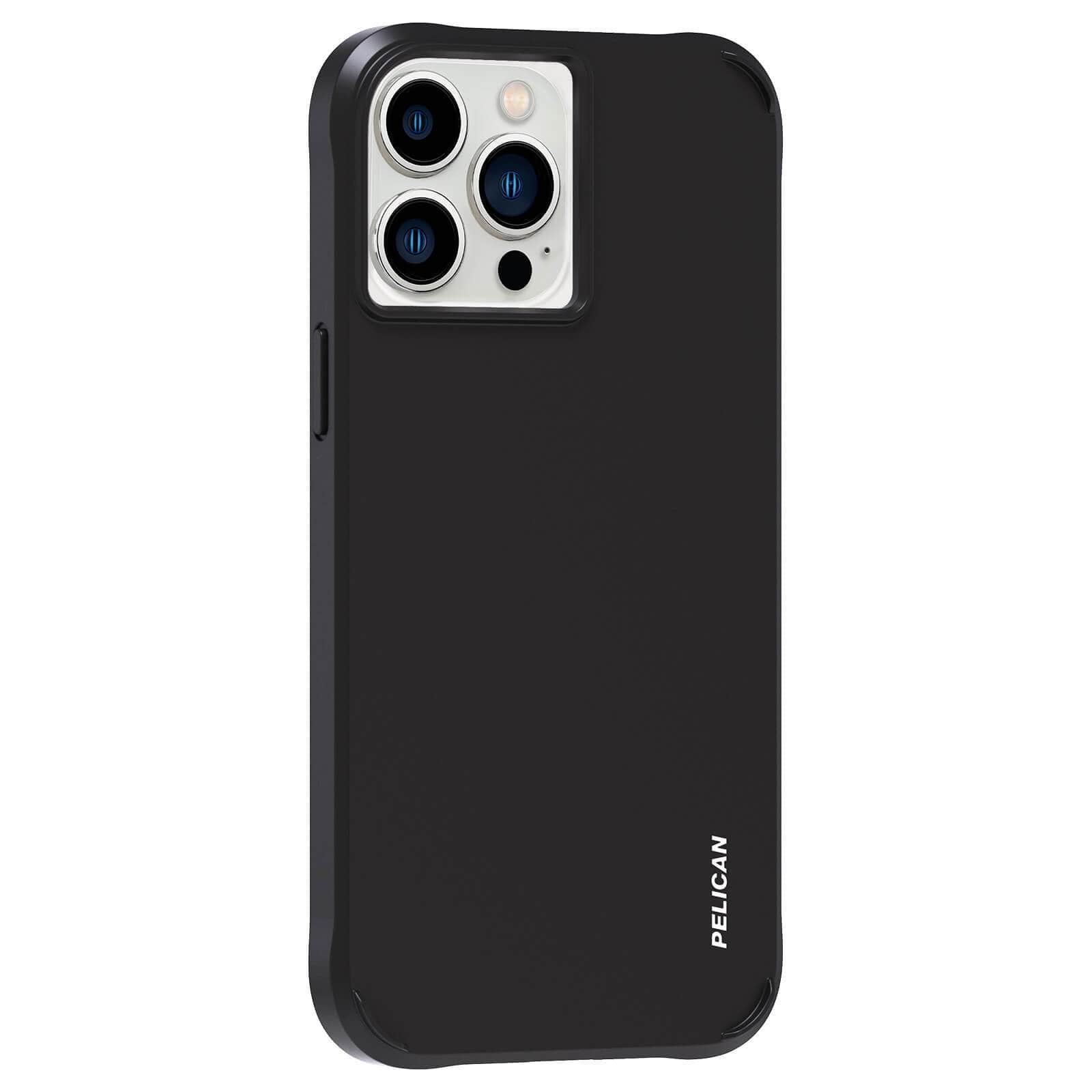 Black protective case for iPhone 13 Pro. color::Black