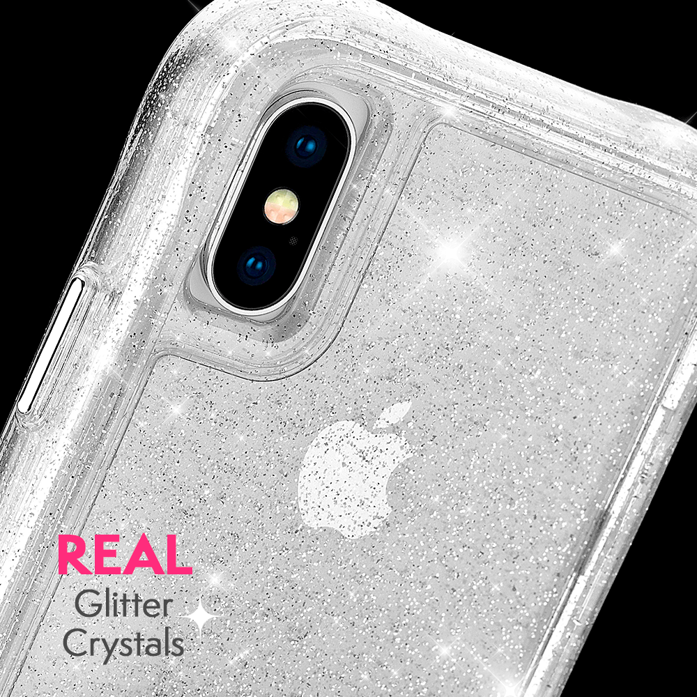 Real Glitter Crystals. color::Sheer Crystal Clear