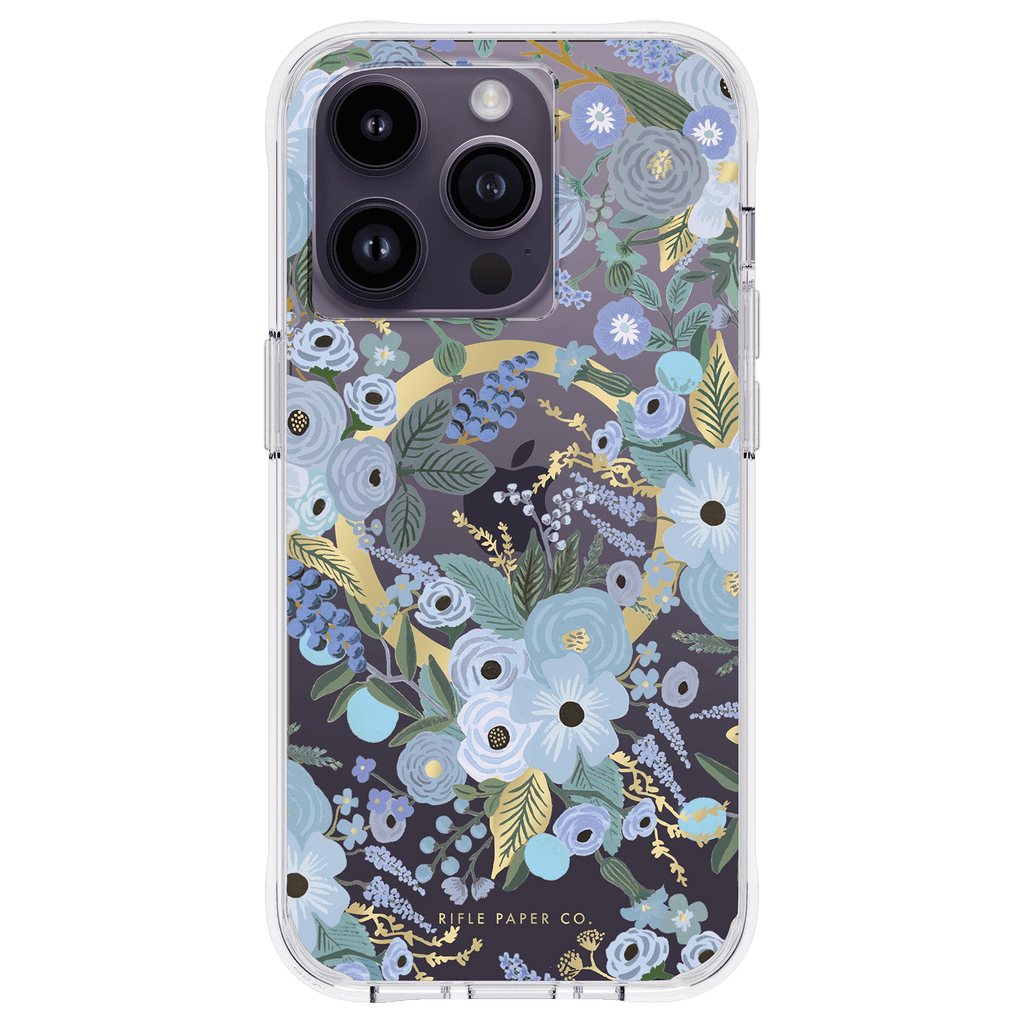Rifle Paper Co. Garden Party Blue (MagSafe) - iPhone 14 Pro