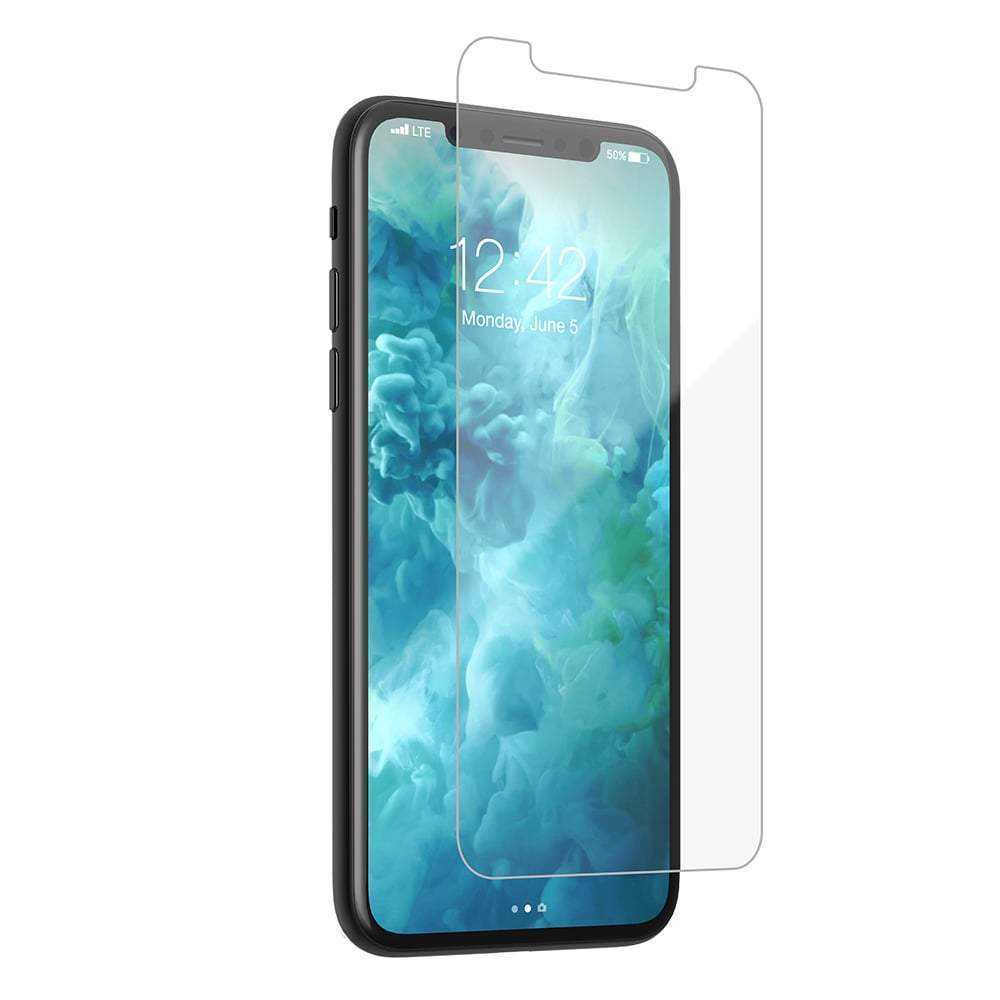 CleanScreenz Antimicrobial Glass Screen Protector- iPhone 11 Pro Max/ iPhone XS Max color::Clear