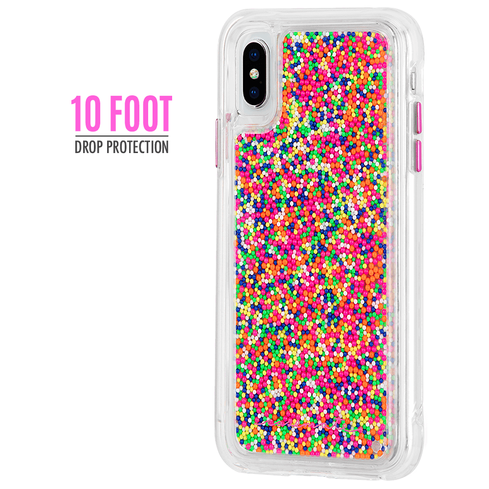 10 foot drop protection. color::Sprinkles