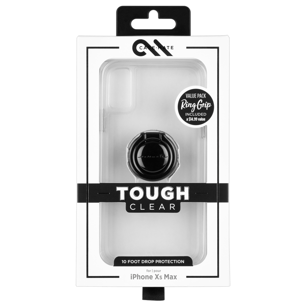 Tough Clear + Ring Bundle - iPhone Xs Max color::Clear