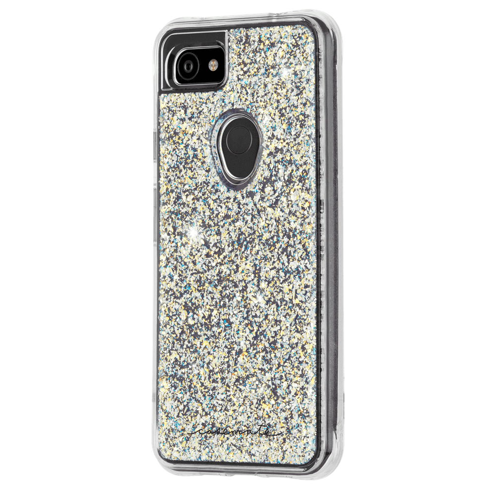 Sparkly case with reflective pieces of sparkle. color::Twinkle Stardust