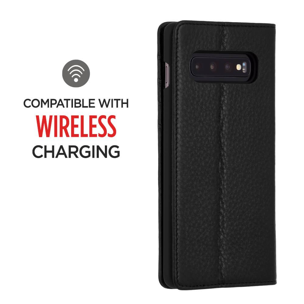 Compatible with wireless charging. color::Black