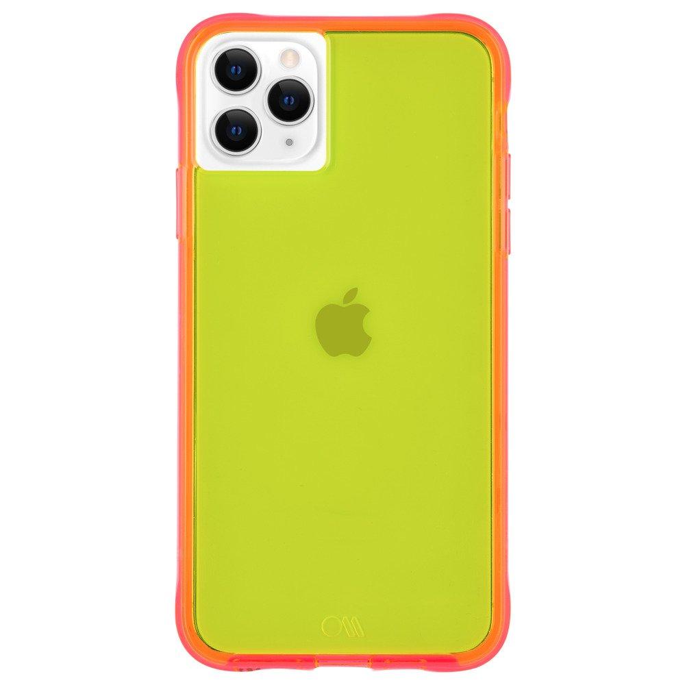 Yellow Neon case for iPhone 11 Pro. color::Yellow Neon